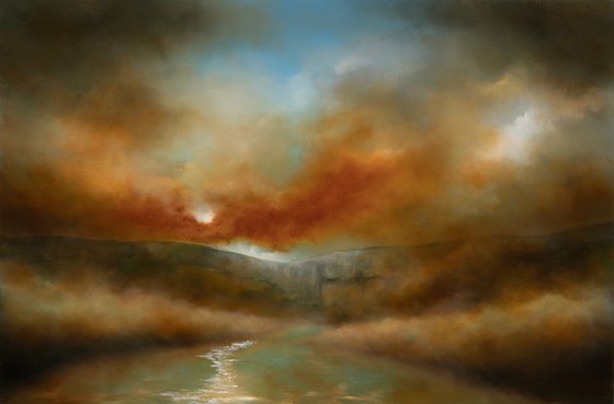 Malham Cove Sunset Vision, Yorkshire