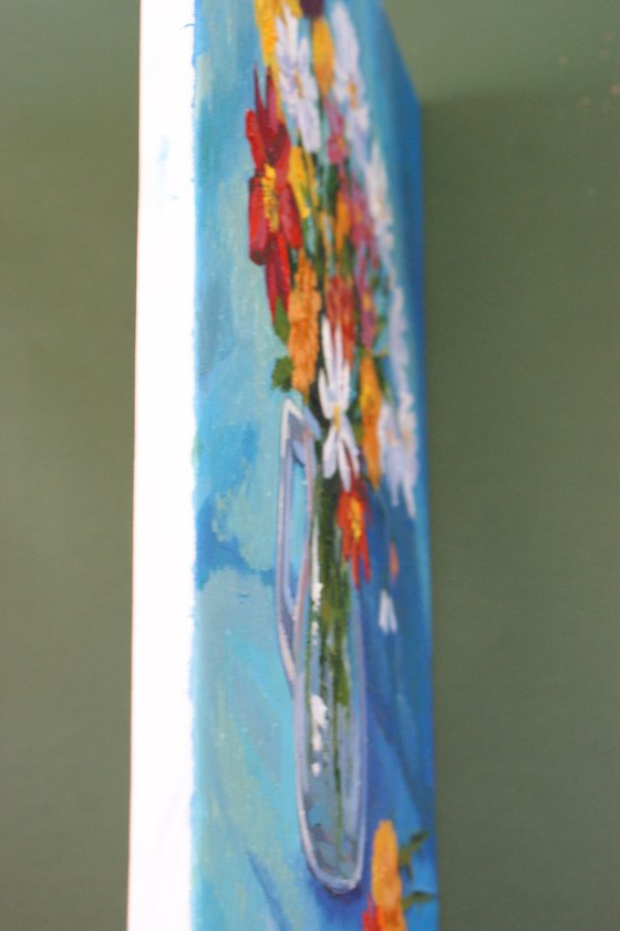 Vase of flowers