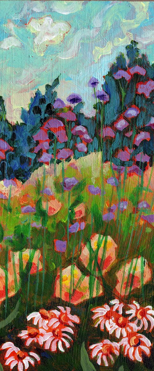 Garden Border - Barnsdale by Mary Kemp