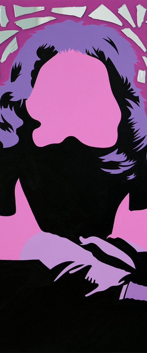 Faceless Portrait - Freddie Mercury (Queen) by Pop Art Australia
