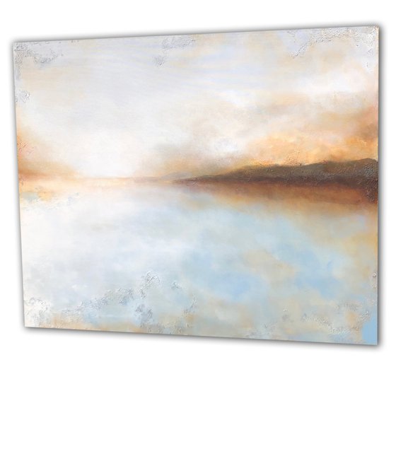 calming coast (120 x 100 cm) Dee Brown