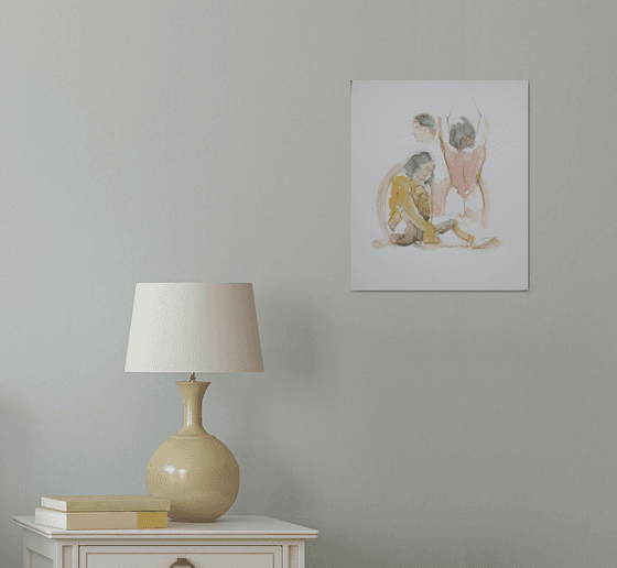 female nude 3 poses