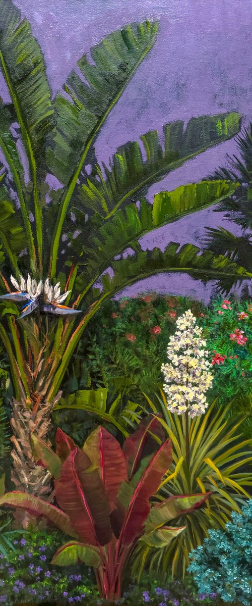Botanical Gardens at Night by Katia Bellini