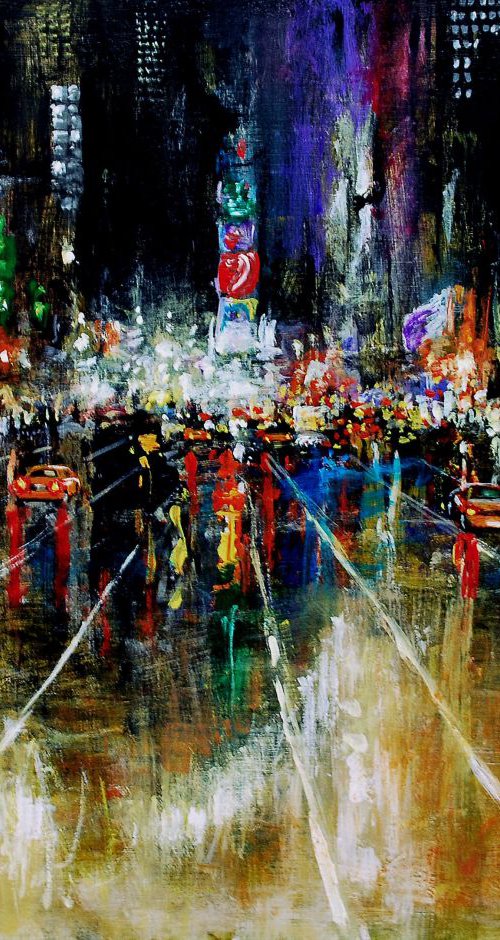 New York in night15 by Vishalandra Dakur