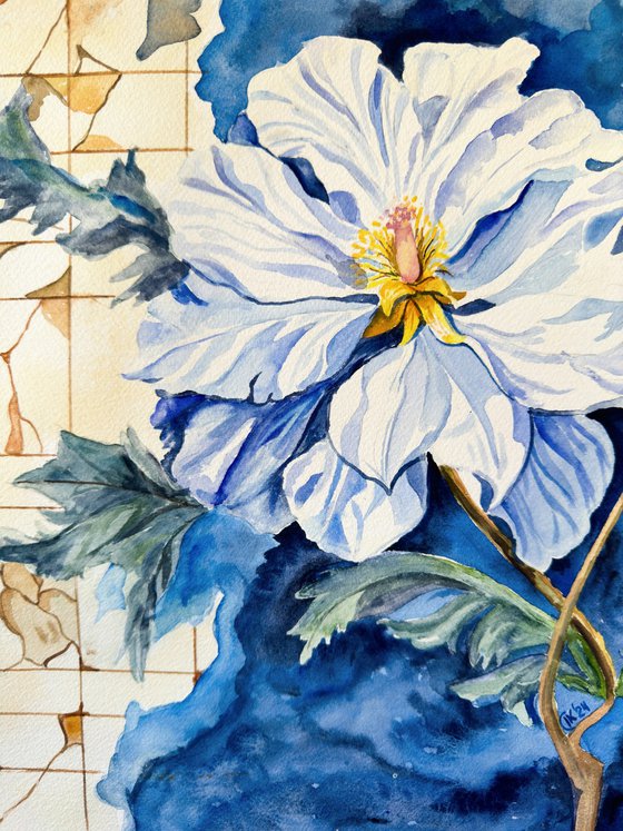 Blue-Purple Clematis