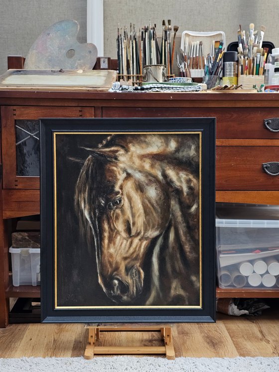 Stallion-Original Horse Portrait