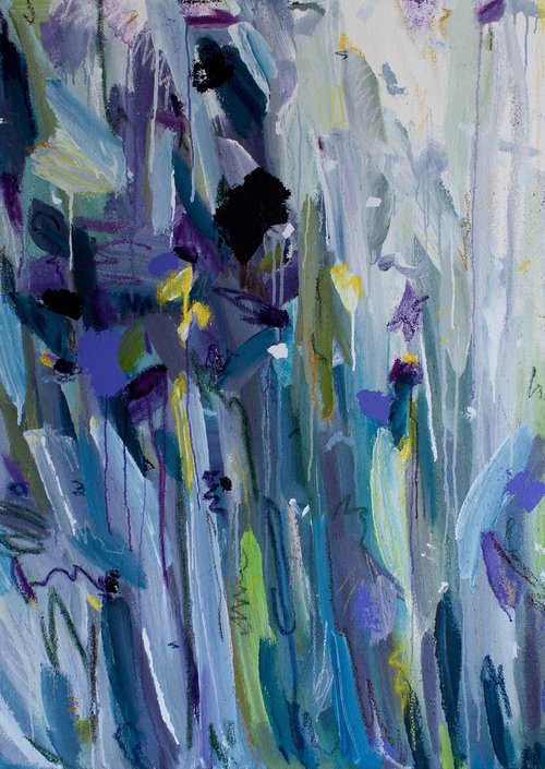 Irises by Elena Tsaregorodtseva / Yellow