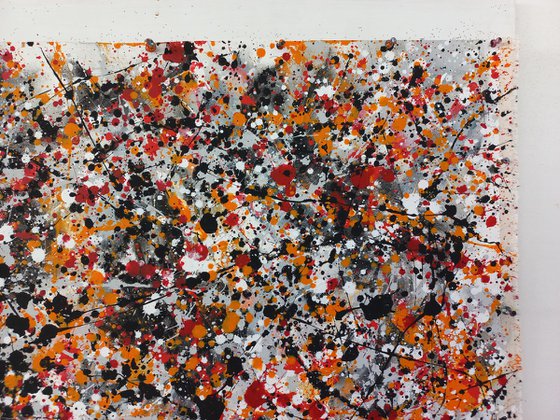 Abstract painting by M.Y.