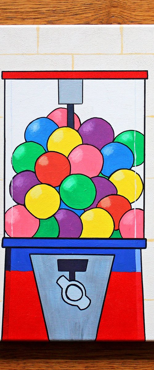 Retro Gumball Machine by Ian Viggars