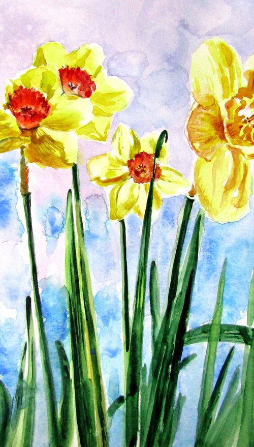 Narcissus flower by Kovács Anna Brigitta