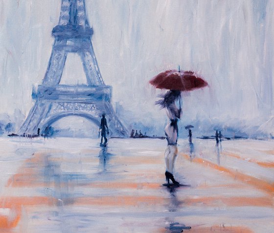 Rainy day in Paris