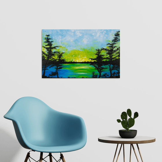 Sunset in the country 2