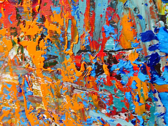 60x80cm | 23.5x31.5″ Original abstract painting oil artwork Modern art