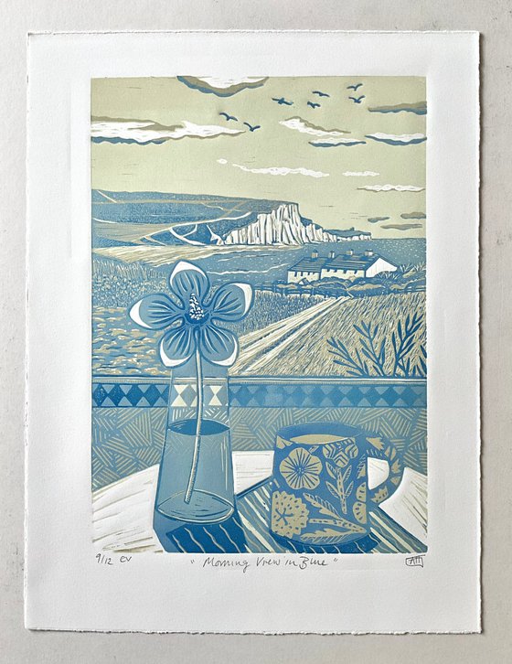 Morning View in Blue