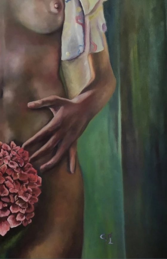 Flower woman