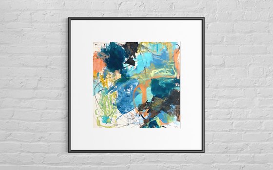 Turquoise Waters on Blue Horizon