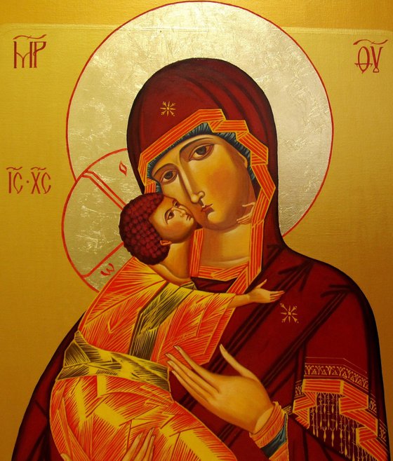 Icon "Iversk's Mother of God"