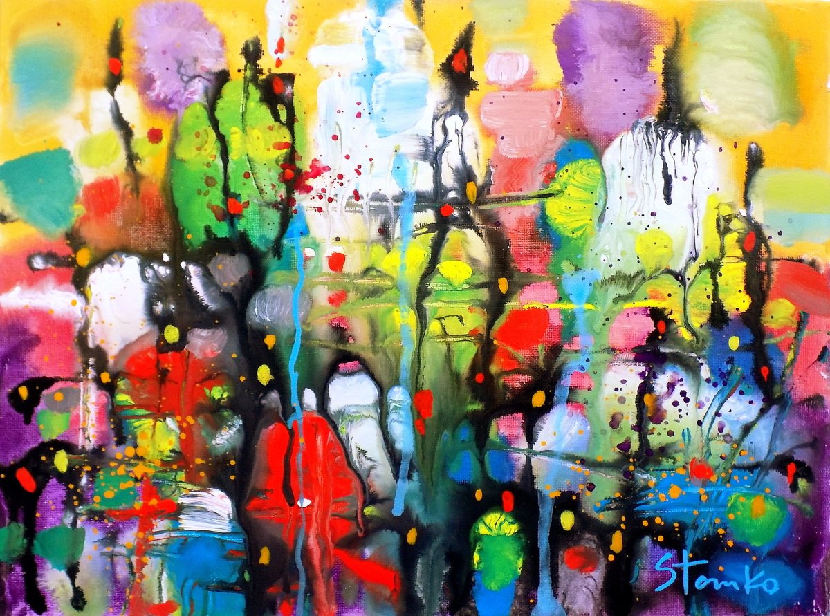  Just Rainy-Xliv By Stanislav Bojankov, 16 X 12, Artwork For Sale On Artfinder