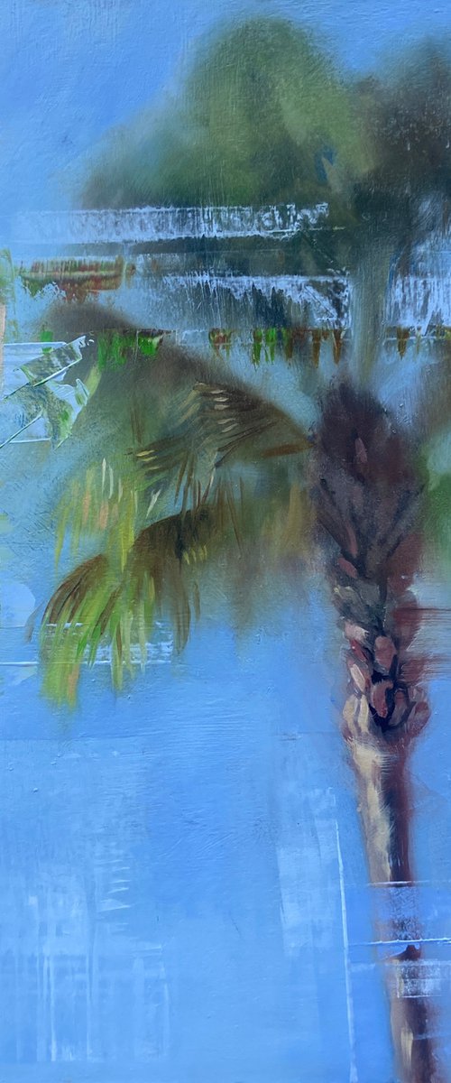 Beach Palm Trees by Dennis Crayon