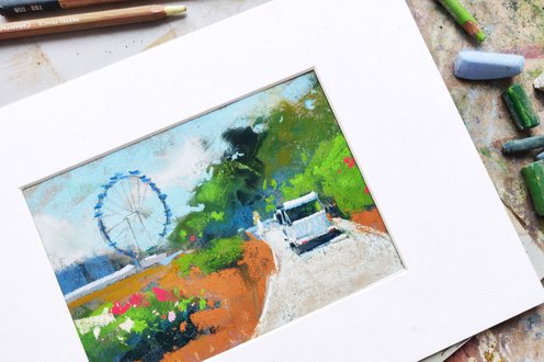 Cover image for Pastel art: it’s a medium, not an aesthetic collection