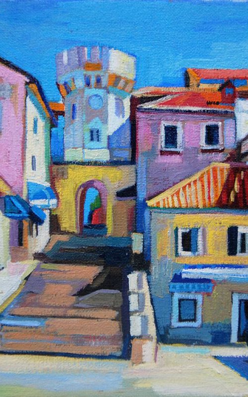 Mediterranean street by Maja Đokić Mihajlović