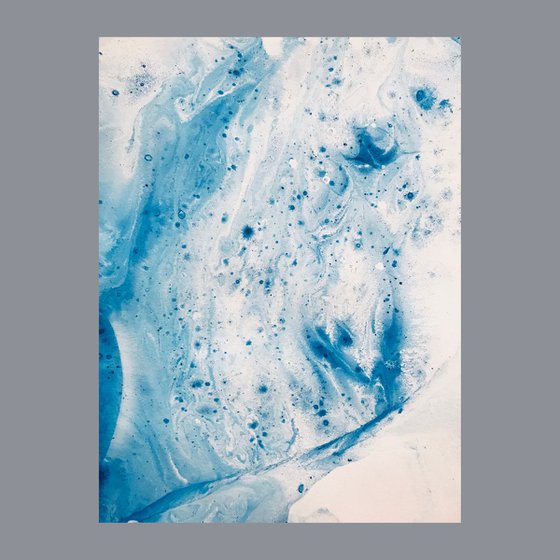 Blue fluid abstract 080820191