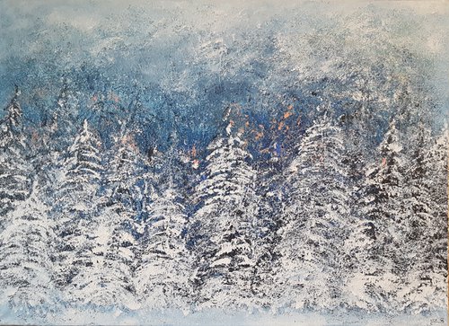 Winter's Embrace - NEW reduced price by Silvija Horvat