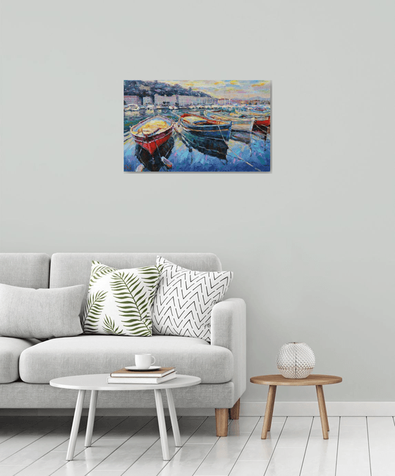 Boats at the pier