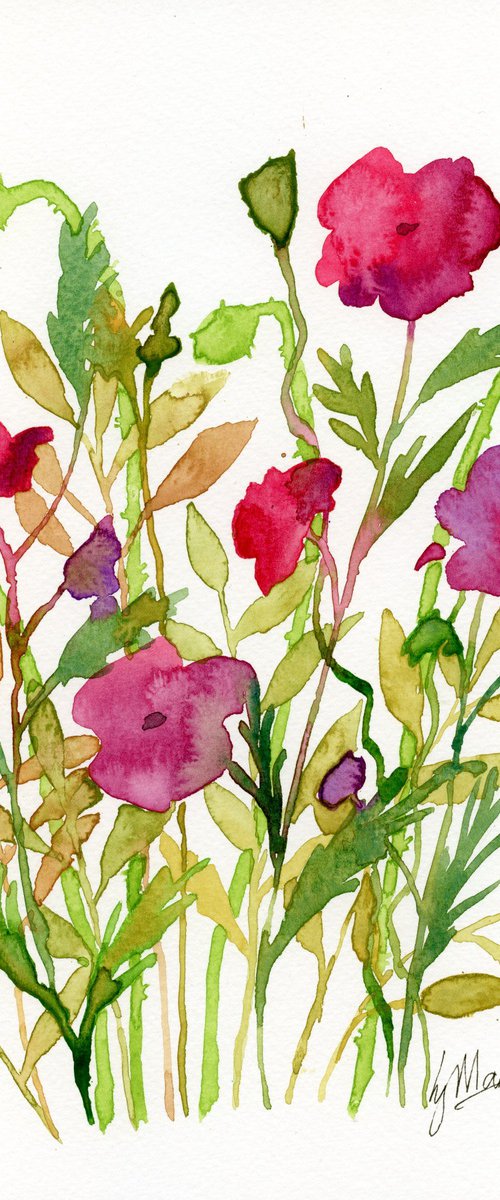 Poppies by Lisa Mann