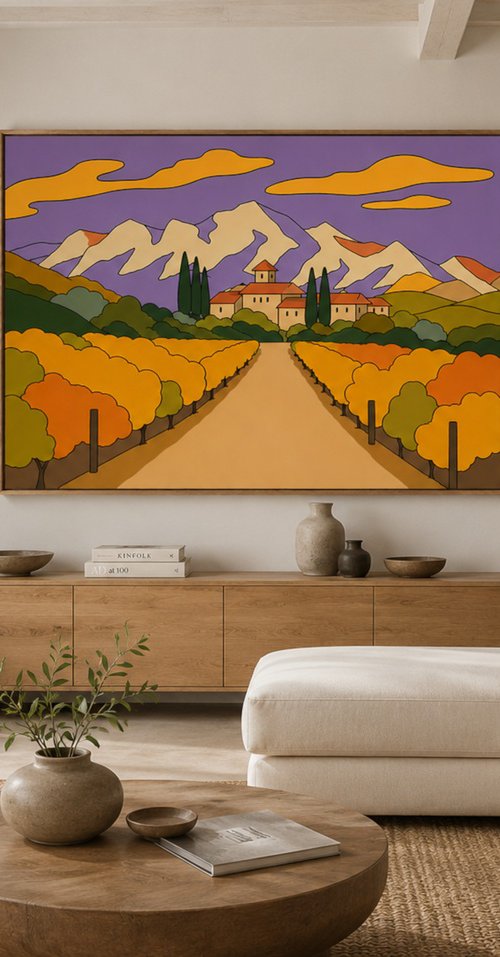 Autumn in Provence #02 by Marina Krylova