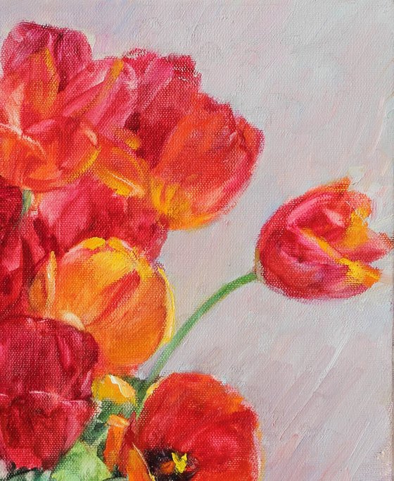 Flaming Bouquet