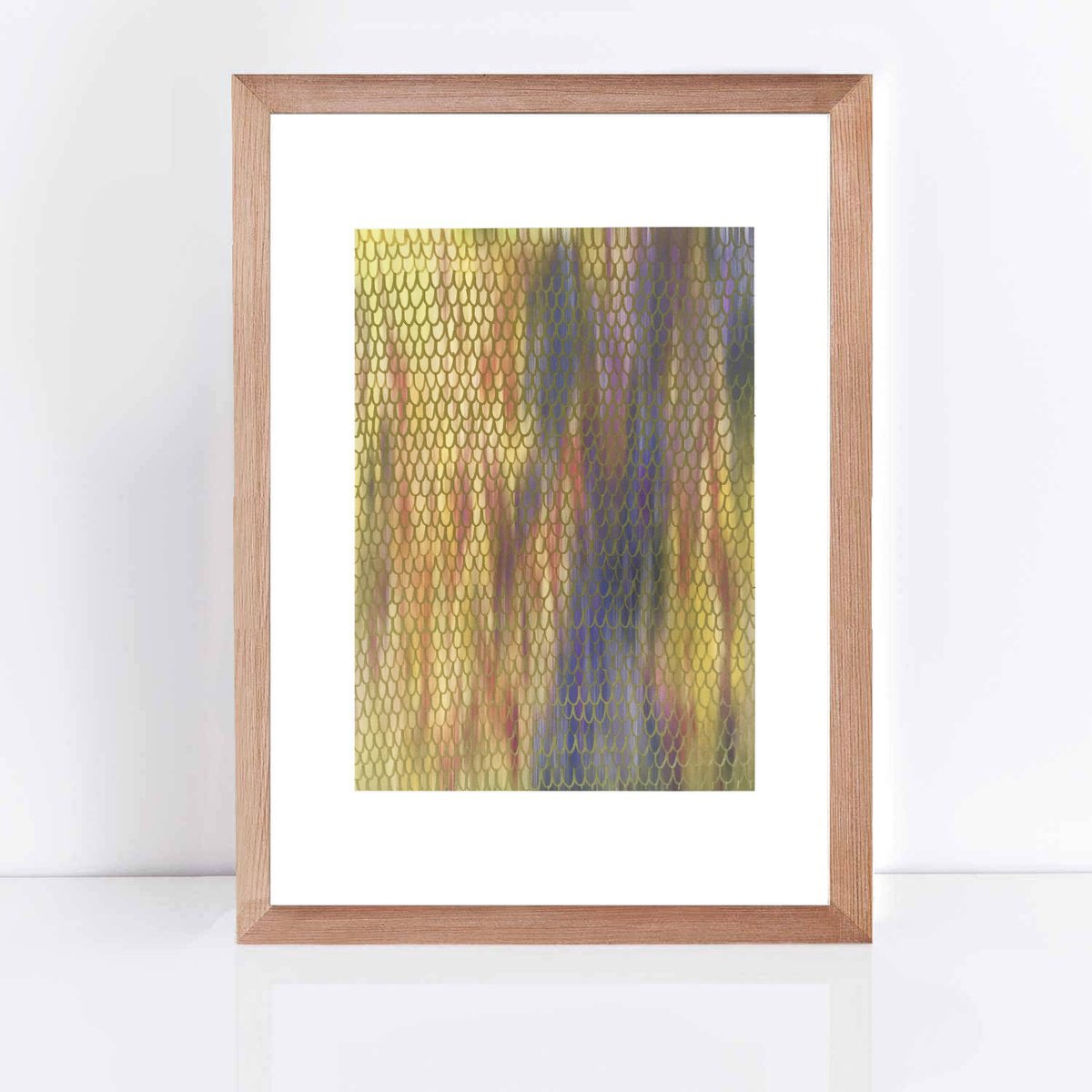 Organic Abstract Ink Drawing By Jennifer Bell, 17 X 23, Butterfly Gum Study, Original Artwork