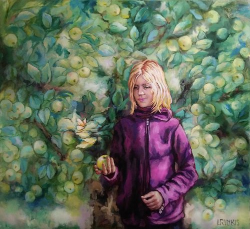 NEAR THE APPLE by Ilgonis Rinkis