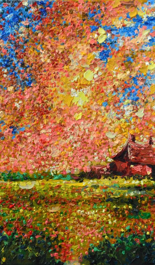 BURNING SKIES by Mark Fine Art