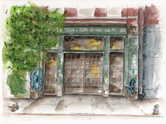 209 Elizabeth Street (Bread Co), Nolita, NYC