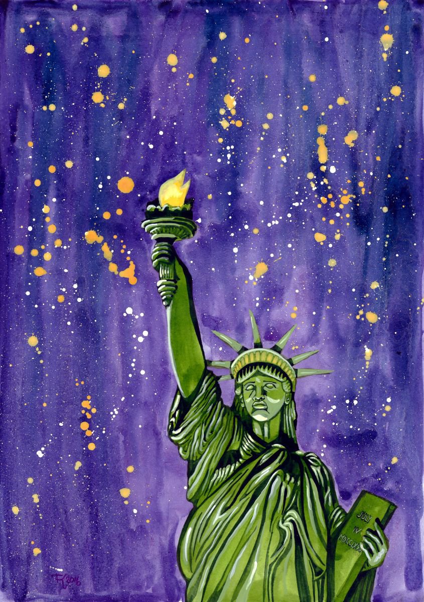 Statue of Liberty by Terri Kelleher