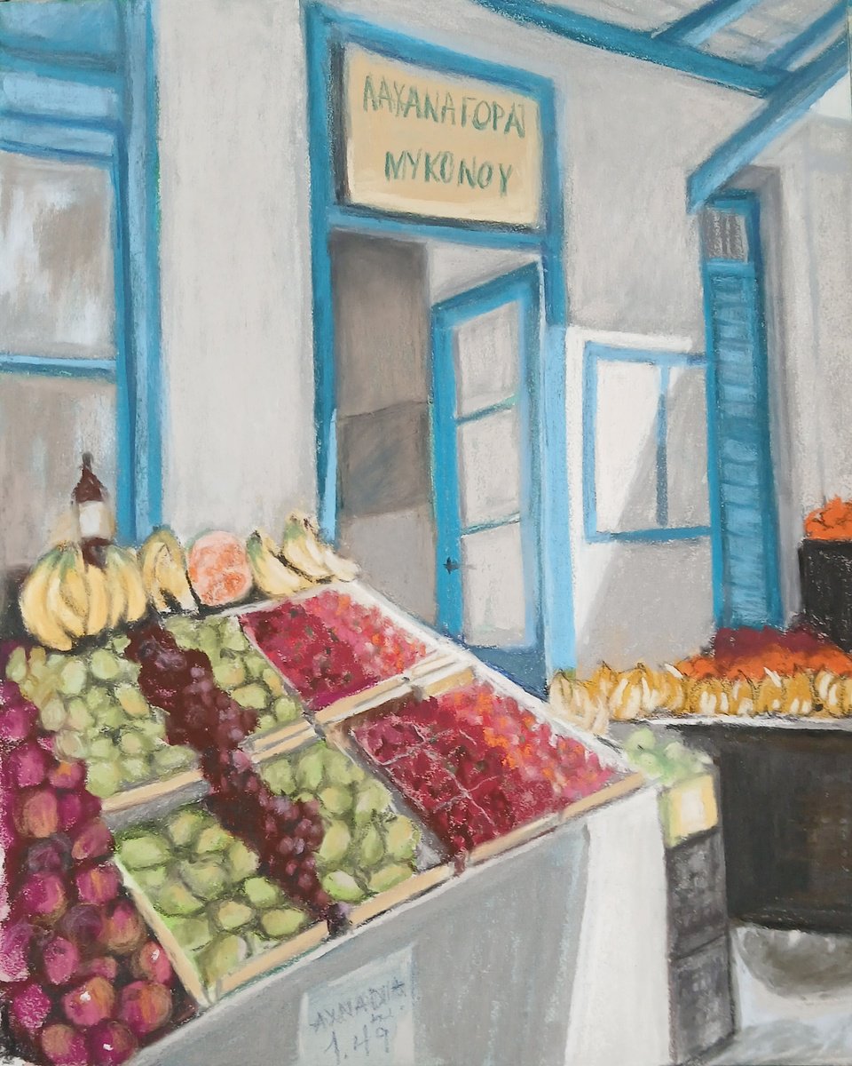 Impressionistic Cityscapes Painting By Joanne Carmody Meierhofer, 11 X 14, It