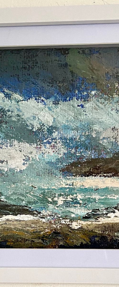 Stormy Surf #17 by Nikki Wheeler