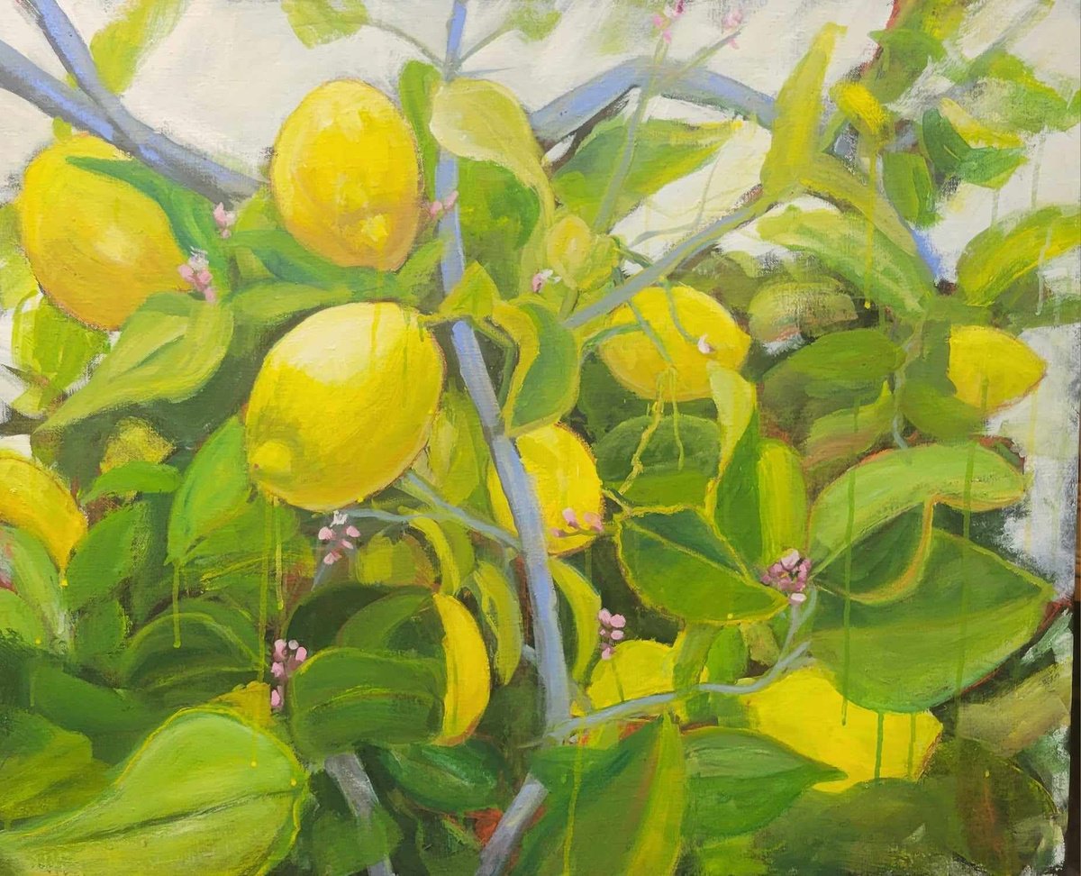Lemon Life by Leah Kohlenberg Fine Art