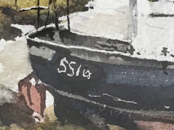 Penclawdd Fishing Boat