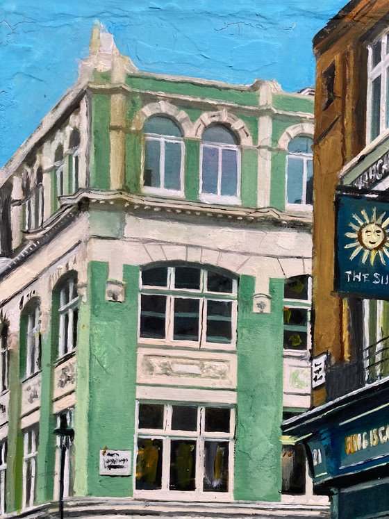 Bright Sunny Day in Soho, London