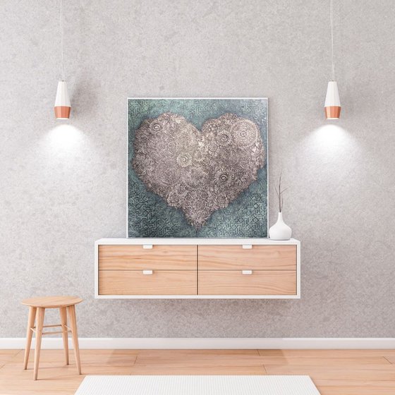 Mandala Heart