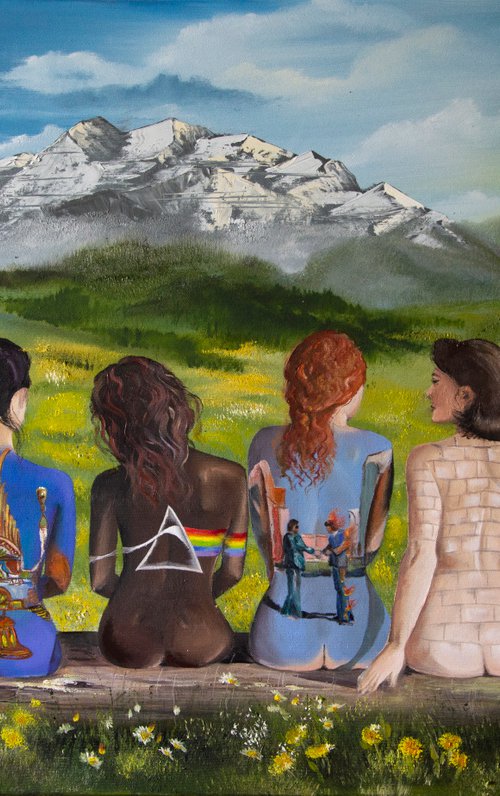 ''PINK FLOYD WOMEN'' by Tetiana Tiplova