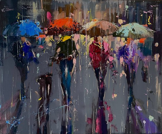 Rainlit Promenade