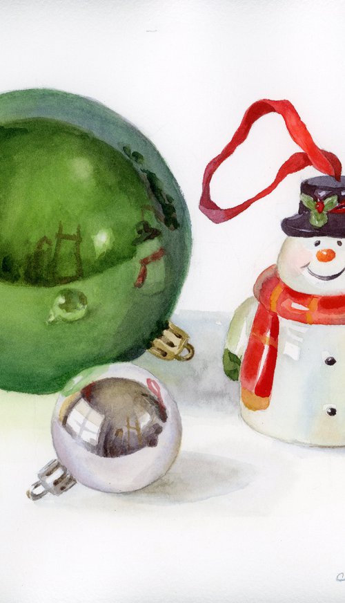 Christmas toys by Yulia Krasnov