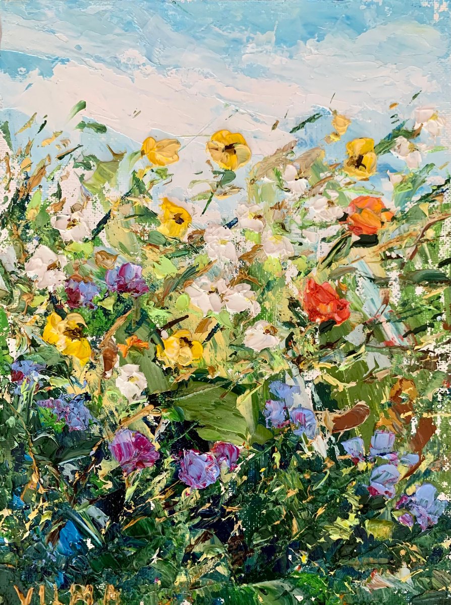 Summer wildflowers by Vilma Gataveckien?