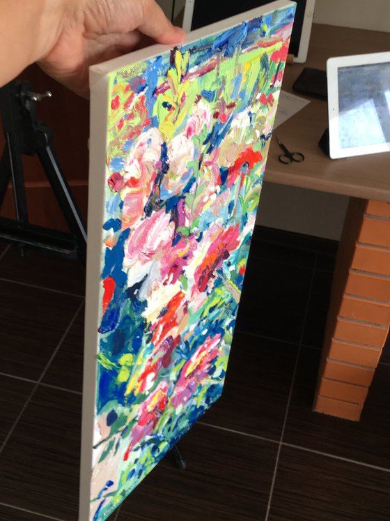 Flowers Impasto