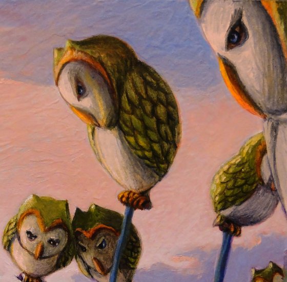 THE GROVE OF THE OWLS.