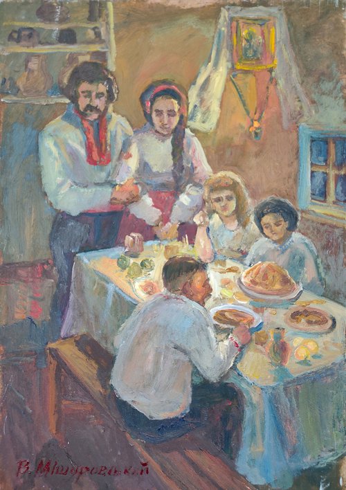 Supper by Viktor Mishurovskiy
