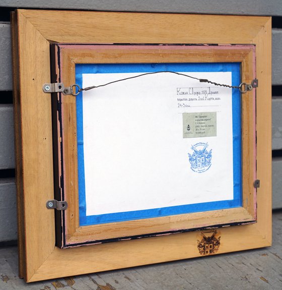 The dug-up road slumbers